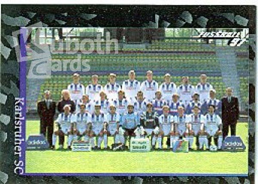 Football 1997 Panini - No 158 - Team Karlsruhe