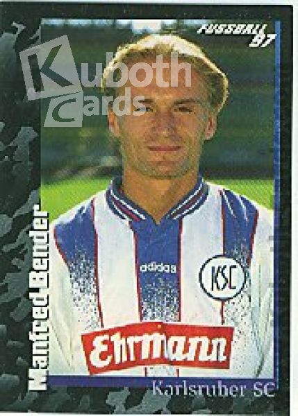 Fussball 1997 Panini - No 166 - Manfred Bender