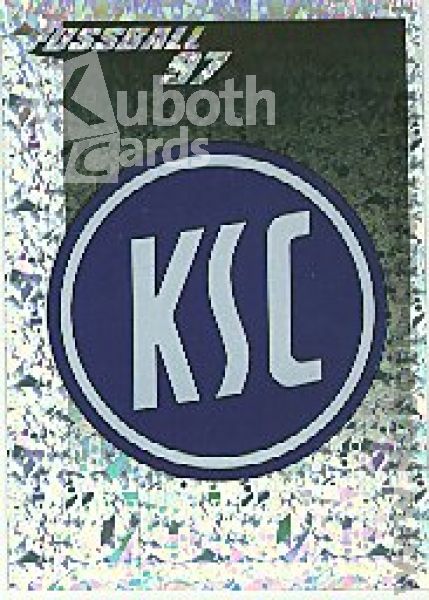 Football 1997 Panini - No 157 - Logo Karlsruhe