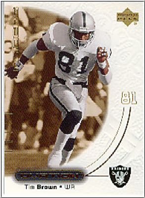 NFL 2000 Upper Deck Ovation - No 41 - Tim Brown