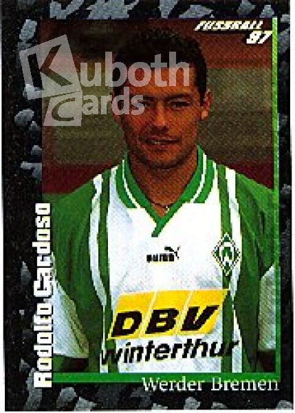 Fussball 1997 Panini - No 222 - Rudolfo Cardoso