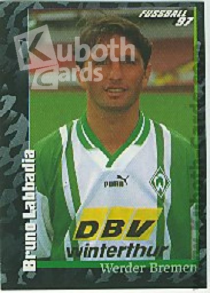 Fussball 1997 Panini - No 227 - Bruno Labbadia