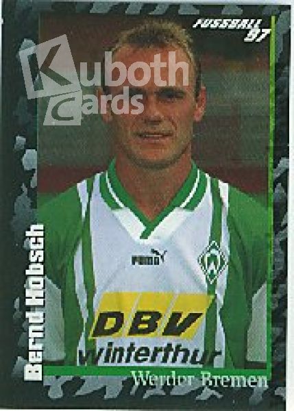 Fussball 1997 Panini - No 226 - Bernd Hobsch