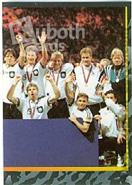 Fussball 1997 Panini - No 242 - Deutsche Nationalmannschaft