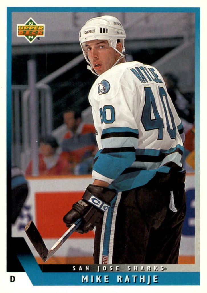 NHL 1993 / 94 Upper Deck - No 460 - Mike Rathje