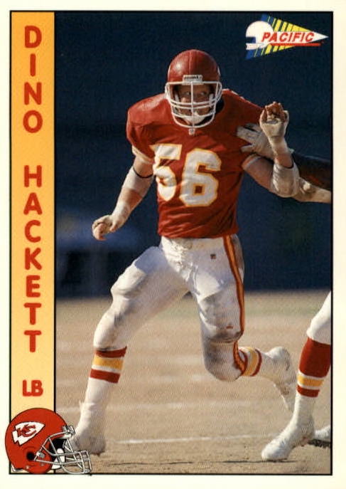 NFL 1992 Pacific - No 460 - Dino Hackett