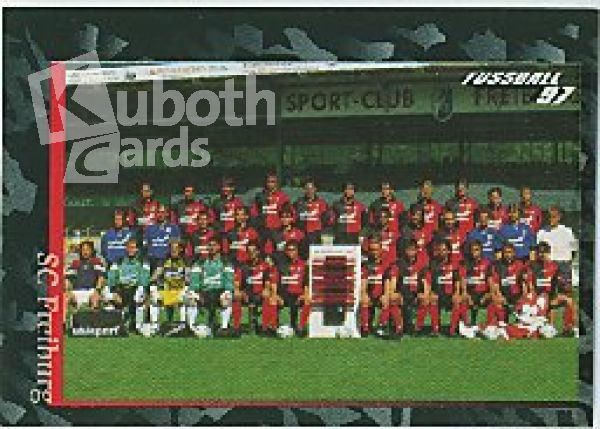 Fussball 1997 Panini - No 270 - Team Freiburg