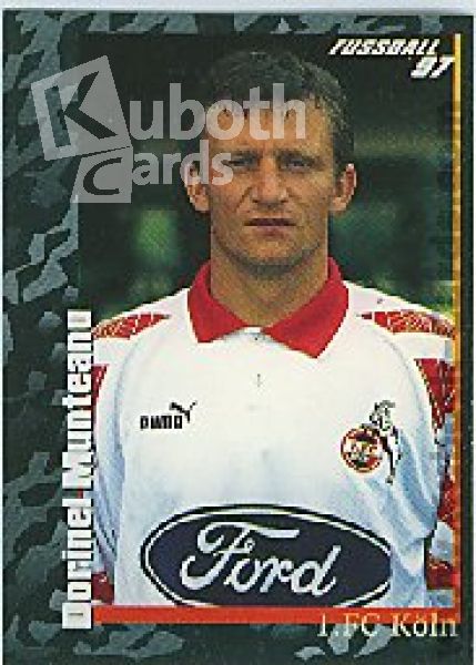 Football 1997 Panini - No 308 - Dorinel Munteanu