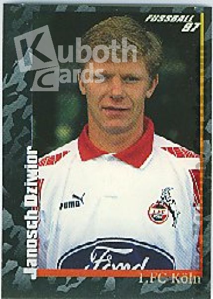 Fussball 1997 Panini - No 307 - Janosch Dziwior