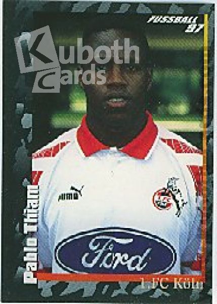 Fussball 1997 Panini - No 301 - Pablo Thiam