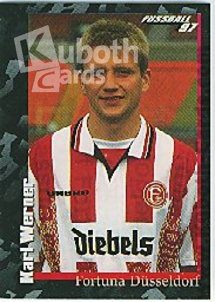 Fussball 1997 Panini - No 325 - Karl Werner