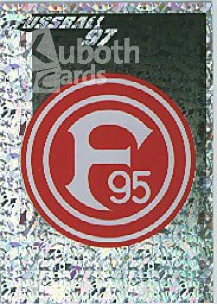 Football 1997 Panini - No 320 - Logo Düsseldorf