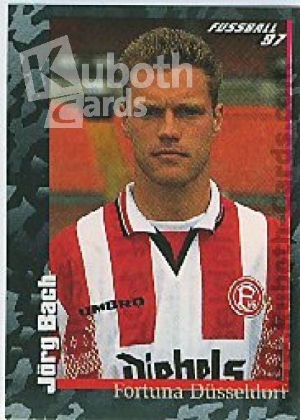 Fussball 1997 Panini - No 323 - Jörg Bach