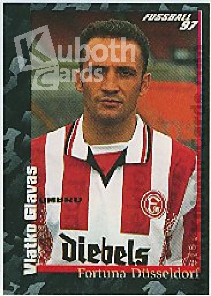 Football 1997 Panini - No 329 - Vlatko Glavas