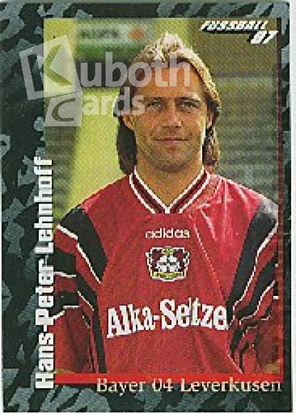 Fussball 1997 Panini - No 356 - Hans-Peter Lehnhoff