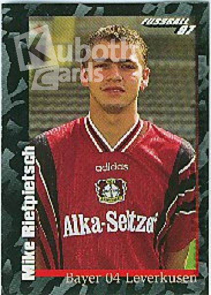 Fussball 1997 Panini - No 349 - Mike Rietpietsch