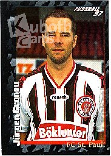 Fussball 1997 Panini - No 381 - Jürgen Gronau