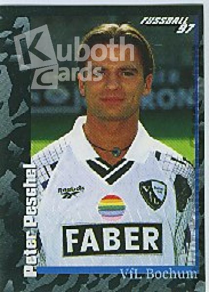 Fussball 1997 Panini - No 405 - Peter Peschel