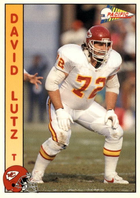 NFL 1992 Pacific - No 461 - David Lutz