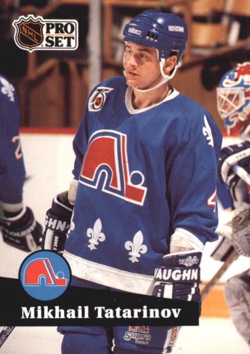 NHL 1991-92 ProSet - No 462 - Mikhail Tatarinov