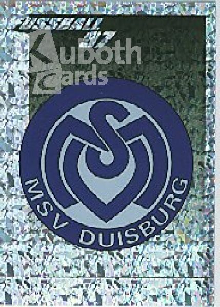 Fussball 1997 Panini - No 448 - Logo Duisburg