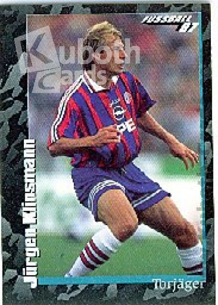 Football 1997 Panini - No 475 - Jürgen Klinsmann