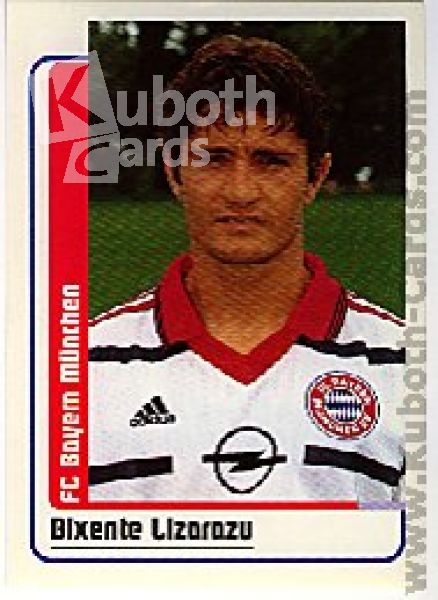 Football 1998/99 Panini - No 44 - Bixente Lizarazu