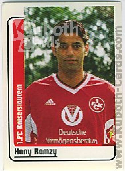 Football 1998/99 Panini - No 16 - Hany Ramzy