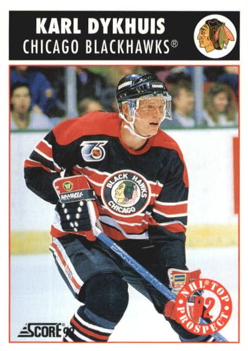 NHL 1992 / 93 Score - No 462 - Karl Dykhuis