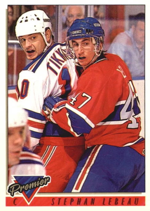 NHL 1993-94 OPC Premier - No 462 - Stephan Lebeau