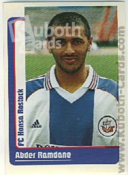 Fussball 1998 / 99 Panini - No 148 - Abder Ramdane