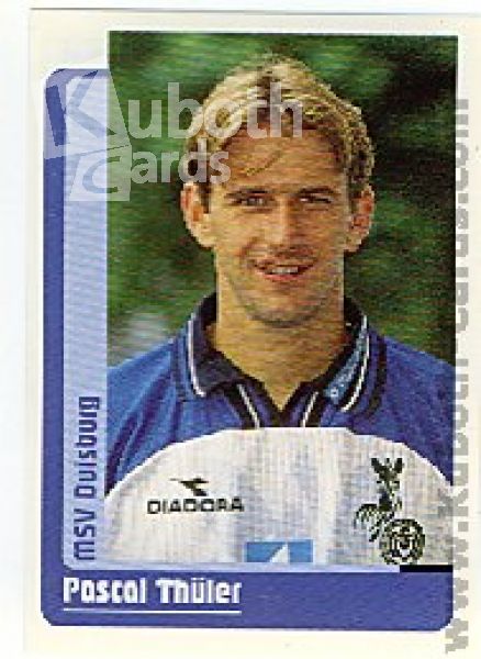 Football 1998/99 Panini - No 208 - Pascal Thüler