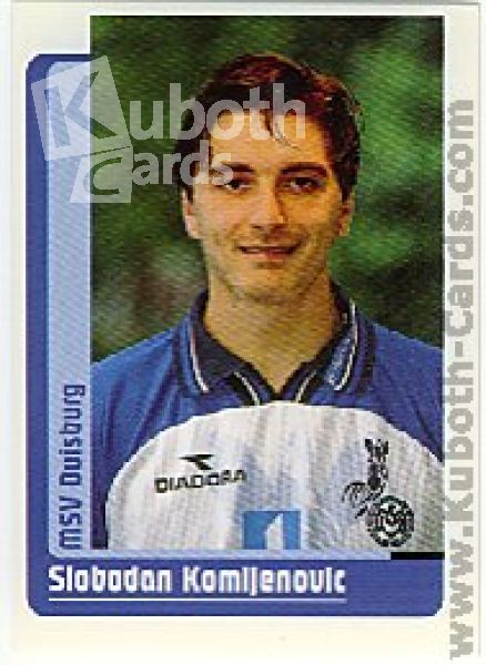 Fussball 1998 / 99 Panini - No 199 - Slobodan Komljenovic