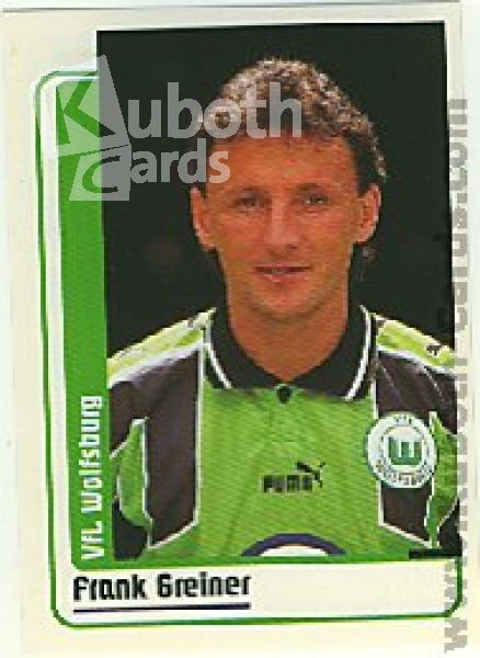 Football 1998/99 Panini - No 356 - Frank Greiner