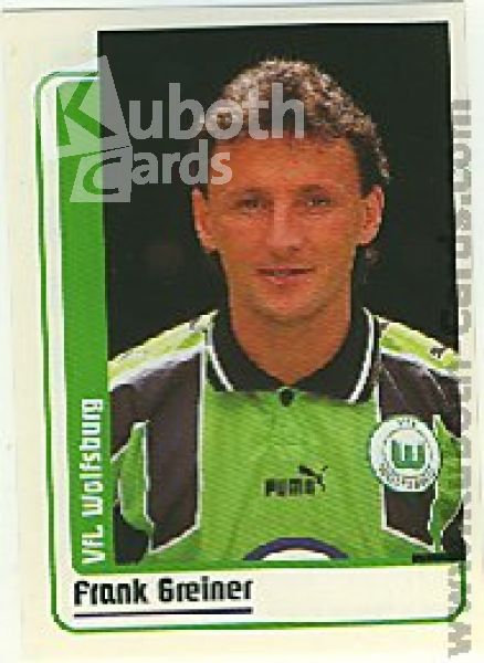 Fussball 1998 / 99 Panini - No 356 - Frank Greiner