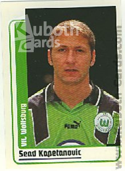 Football 1998/99 Panini - No 355 - Sead Kapetanovic