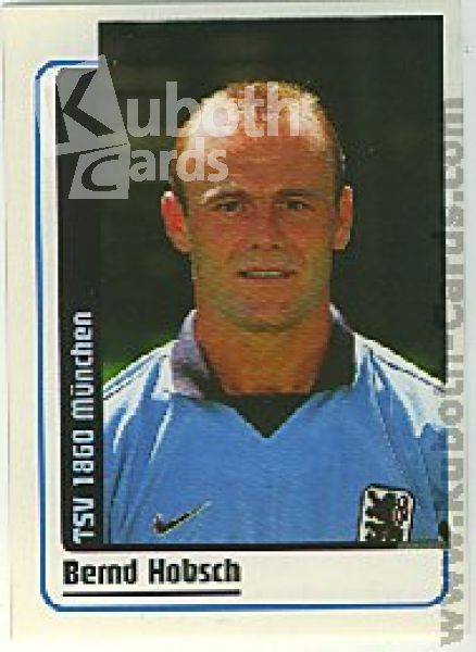 Fussball 1998 / 99 Panini - No 341 - Bern Hobsch