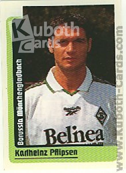 Football 1998/99 Panini - No 386 - Karlheinz Pflipsen