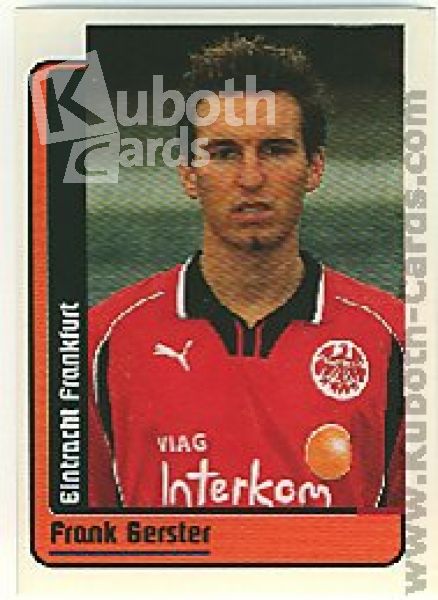 Fussball 1998 / 99 Panini - No 407 - Frank Gerster