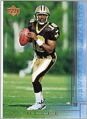 NFL 2000 Upper Deck - No 132 - Jeff Blake