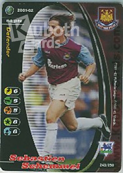 Fussball 2001 / 02 Wizards of the Coast - No 243/250 - Schemmel