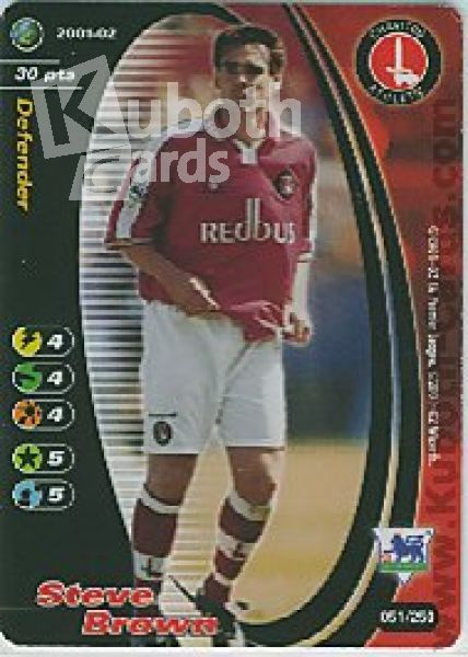 Football 2001/02 Wizards of the Coast - No 051/250 - Brown