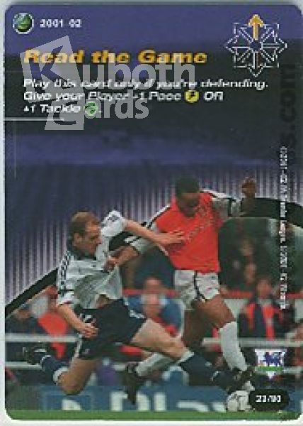 Fussball 2001 / 02 Wizards of the Coast - No 23/80 - Read the Ga