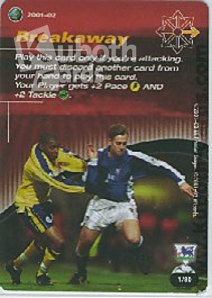 Fussball 2001 / 02 Wizards of the Coast - No 1/80 - Breakaway