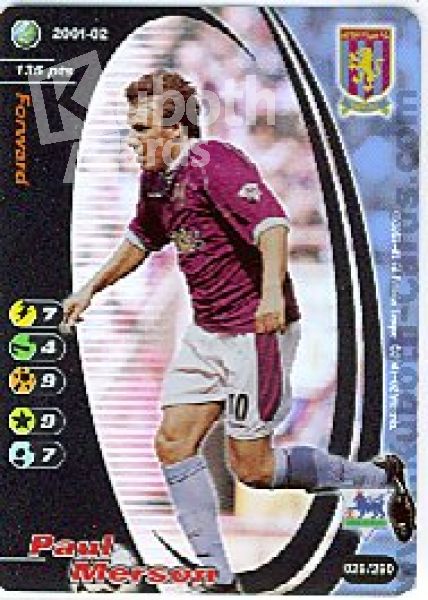 Soccer 2001/02 Wizards of the Coast - No 025/500 - Merson