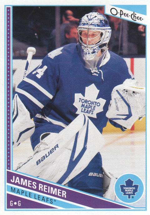 NHL 2013-14 O-Pee-Chee - No 465 - James Reimer