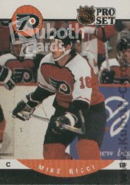 NHL 1990-91 Pro Set - No 631 - Mike Ricci