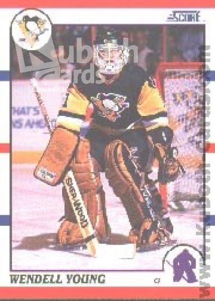 NHL 1990-91 Score - No 298 - Wendell Young