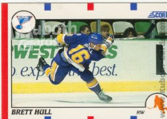 NHL 1990-91 Score - No. 300 - Brett Hull