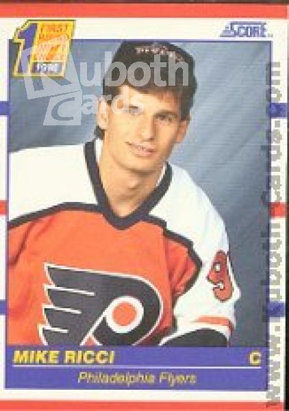 NHL 1990-91 Score - No 433 - Mike Ricci